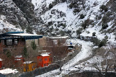 بارش برف در ارتفاعات بیرجند