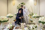 جشن عقد در سومین حرم اهل بیت‎‎