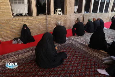 بزم روضه روز ۲۸صفر در منزل مرحوم محمدباقر روحانی