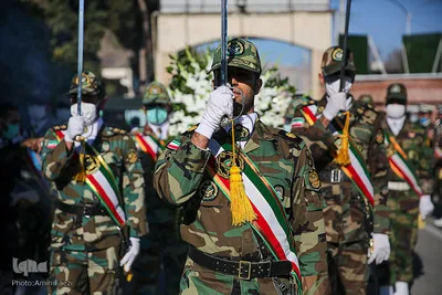 مراسم تشییع و خاکسپاری شهید گمنام در شیراز