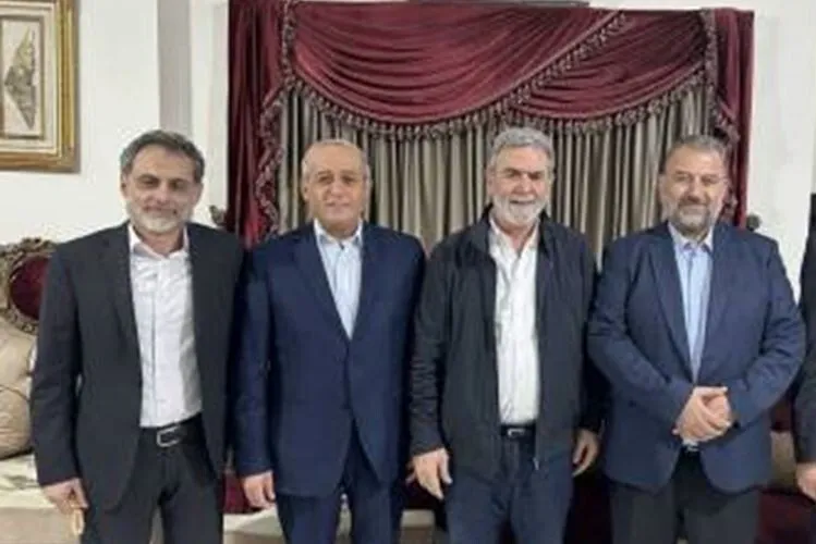 دیدار رهبران مقاومت فلسطین در بیروت