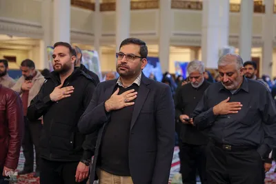 سوگواری شب شهادت امام موسی کاظم (ع) در حرم مطهر‎ شاهچراغ