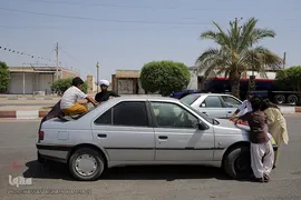 مراسم شیرخوارگان حسینی در منطقه محروم زهکلوت