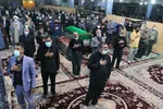 وداع مردم نی ریز با پیکر آیت الله «سیدمحمد فقیه»