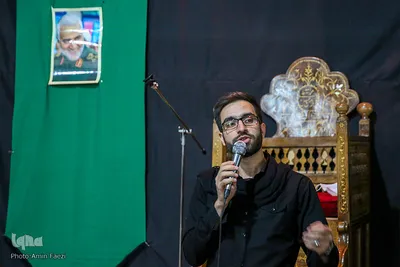 مراسم عزاداری شب اربعین حسینی در هیئت رسانه شیراز