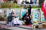 تحویل سال ۱۴۰۵ در گلستان شهدای اصفهان