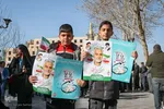 حضور حماسی مردم اصفهان در راهپیمایی یوم‌الله ۲۲ بهمن