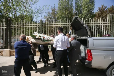 وداع با پیکر سیروس پرهام