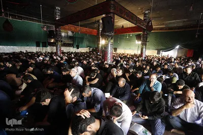 مراسم دعای عرفه در حسینیه حق شناس