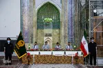 جزءخوانی قرآن کریم در حرم مطهر امام رضا(ع)
