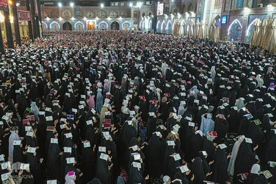مراسم احیای شب ۲۳ رمضان در آستان مقدس کاظمیه (ع)