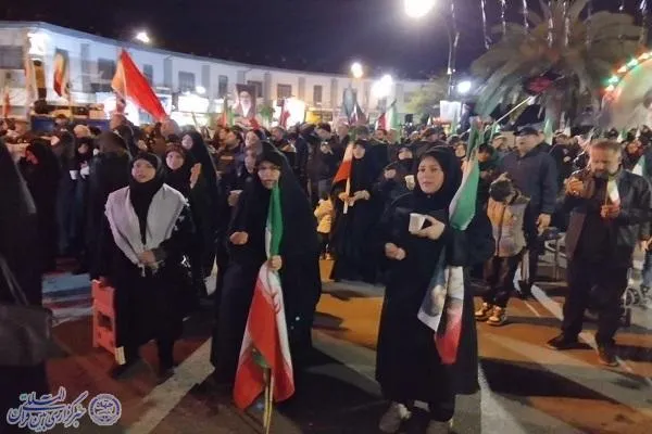 سوگواری دانش آموزان بابلسری در چهلم شهادت دانش آموزان میناب
