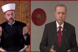 Tilawah Alquran dan Doa di Masjid Hagia Sophia Istanbul