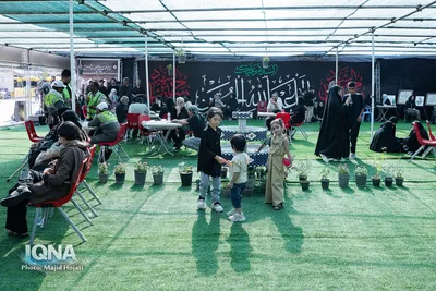 بازگشت زايران اربعین حسینی از مرز تمرچین
