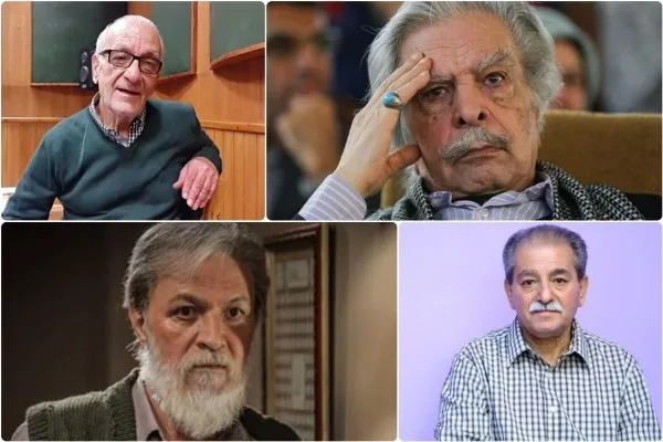 یادی از هنرمندانی که در سال 1401 چهره در نقاب خاک کشیدند + فیلم
