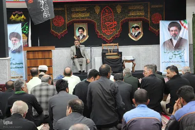 مراسم سوم امام شهید در ملایر