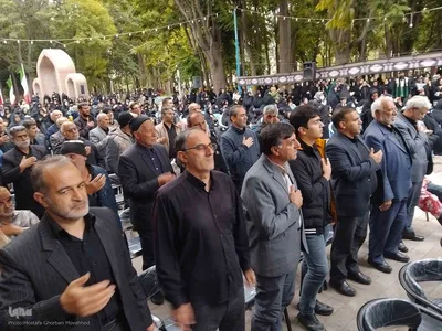 عزاداری سومین روز شهادت حضرت امام حسین (ع) در اهر