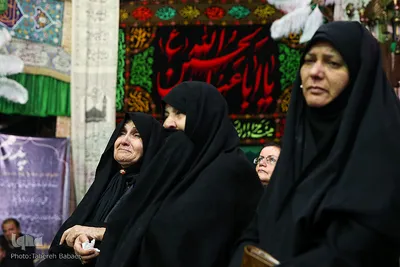 مراسم تعزیه خوانی وداع حضرت علی اکبر(ع)