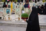 تحویل سال ۱۴۰۵ در گلستان شهدای اصفهان