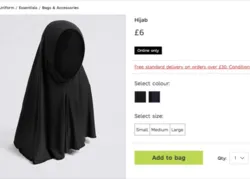 Une marque britannique critiquée après la vente d'un hijab pour enfants
