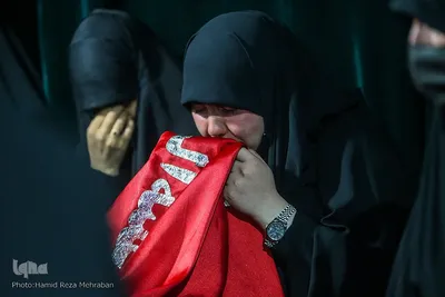 وداع با پیکر مطهر شهید مدافع حرم عباس آسمیه در معراج شهدا
