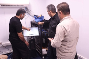 ارسالی/ پایش هوشمند پارکینگ بزرگ اربعین در مهران با سامانه نظارتی