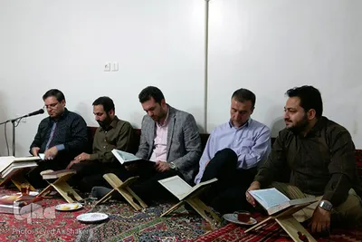 جلسه قران مسعود نوری
