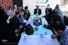 نشست رسانه ای مجتبی عبداللهی، مدیر کل اوقاف و امور خیریه استان تهران