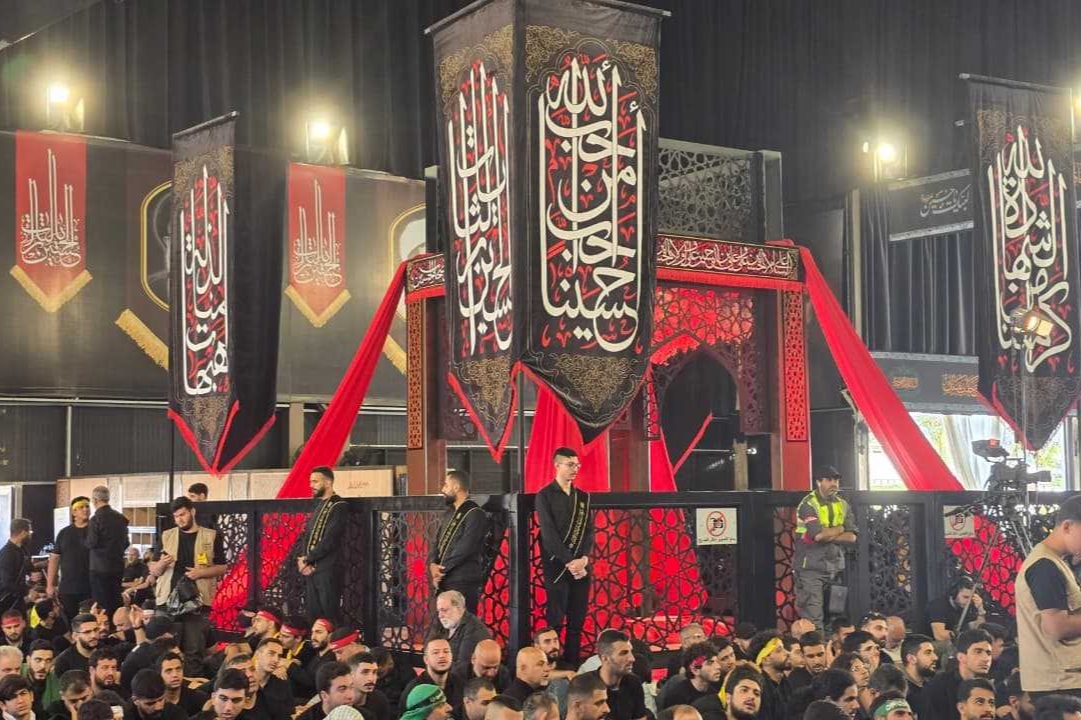An Ashura mourning ceremony was organized Friday, June 26, 2026, at the grave of martyr Sayed Hassan Nasrallah, the former secretary general of the Lebanese Hezbollah resistance movement.