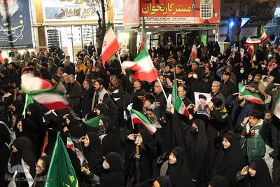 تجمع هم‌بستگی و انتقام‌جویی مردم ملایر
