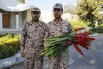 استقبال از 9 شهیدگمنام دوران دفاع مقدس ـ شيراز
