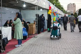 نمایشگاه سلامت محور شهرداری در بوستان لاله