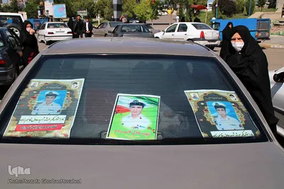 تشییع و خاکسپاری شهید «عادل قاسم‌زاده» در شهرستان اهر