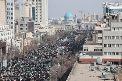 راهپیمایی ۲۲ بهمن در مشهد