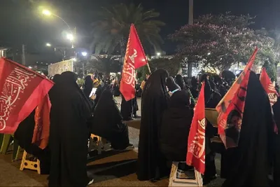  اجتماع امت انقلابی و خونخواه بابلسر در شب شهادت امام حسن عسکری(ع) و چهلم «امام شهید»