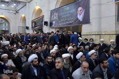 مراسم بزرگداشت آیت الله هاشمی شاهرودی در قم