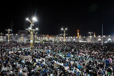 احیاء شب نوزدهم ماه مبارک رمضان در حرم مطهر رضوی