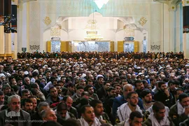 مراسم بزرگداشت شهادت سردار سلیمانی در حرم حضرت معصومه(س)