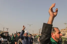 «مشایه الحسین(ع)» اهواز راهی کربلا شد