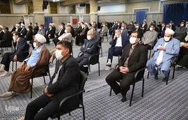 دیدار کارگزاران حج با رهبر انقلاب