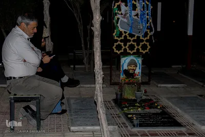 احیاء شب بیست و سوم ماه مبارک رمضان-بهشت زهرا(س)اراک/عکاس:زهرا بهرامی