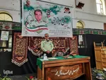 مراسم چهلم شهید مدافع امنیت شهید علی میرزایی در ملایر