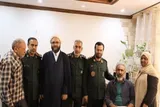 فرمانده سپاه هرمزگان به دیدار جانبازان رفت
