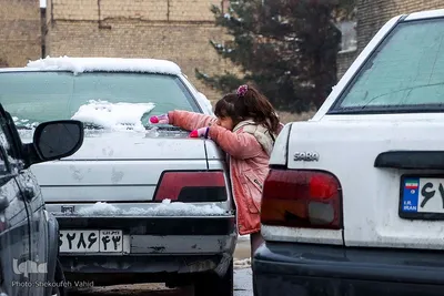 برف بازی به وقت اصفهان