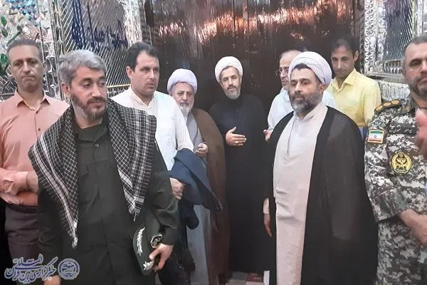 آیین غبارروبی آستان مقدس  امامزاده ابراهیم ع بابلسر همراه با تجلیل منتخبین متسابقین چهل و ششمین دوره مسابقات سراسری قرآن کریم