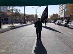 مراسم عزاداری خیابانی شهادت حضرت زهرا(س) در اهر