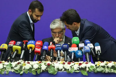 نشست خبری سیمایی صراف