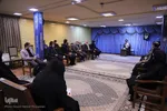 دیدارجهادگران دانشگاهی آذربایجان شرقی با امام جمعه تبریز‎‎