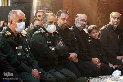 وداع خانواده سردار شهید عبدالله اسکندری با پیکر مطهر سیدالشهداء مدافعین‌حرم استان فارس