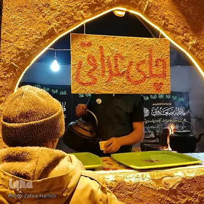 موکب عزاداری حضرت زهرا(س) در ورودی بیرجند